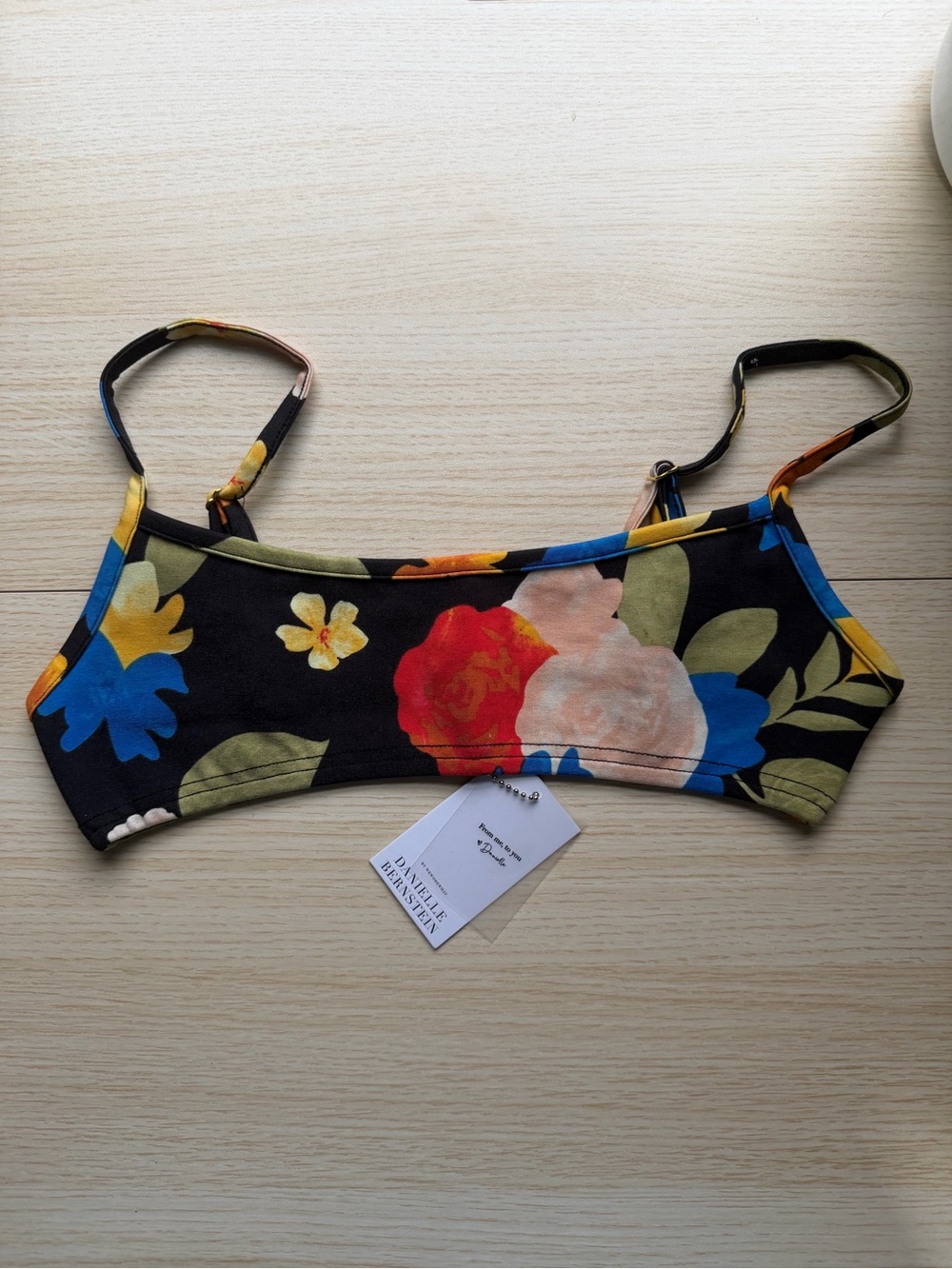 Size S- Danielle Bernstein Pull On Bra Top Bralette